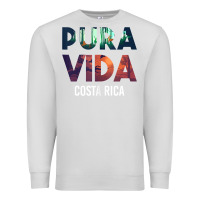 Dove Grey costa rica pura vida toucan tropical surf beach vibes tank top Premium Sweatshirt - linhVisuals