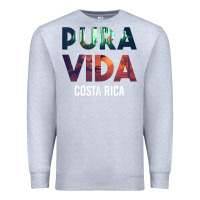 Heather Grey costa rica pura vida toucan tropical surf beach vibes tank top Premium Sweatshirt - linhVisuals