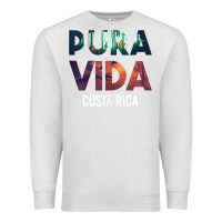 Oatmeal Heather costa rica pura vida toucan tropical surf beach vibes tank top Premium Sweatshirt - linhVisuals