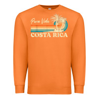 Carrot costa rica retro beach vacation costa rica souvenir beach t shirt Premium Sweatshirt - linhVisuals