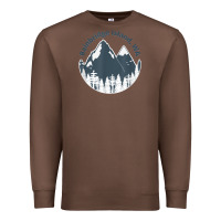 Chestnut bainbridge island wa mountains hiking climbing camping Premium Sweatshirt - linhVisuals