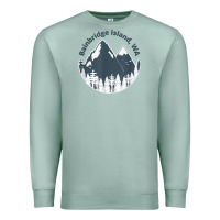 Seafoam bainbridge island wa mountains hiking climbing camping Premium Sweatshirt - linhVisuals