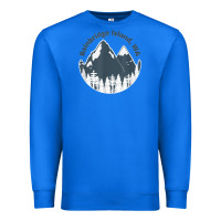 True Royal bainbridge island wa mountains hiking climbing camping Premium Sweatshirt - linhVisuals