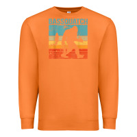 Carrot bassquatch! funny bigfoot fishing outdoor retro Premium Sweatshirt - linhVisuals