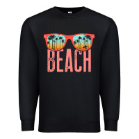Black daytona beach shirt florida summer vacation surfing daytona sweatshirt Premium Sweatshirt - linhVisuals