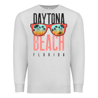 Dove Grey daytona beach shirt florida summer vacation surfing daytona sweatshirt Premium Sweatshirt - linhVisuals