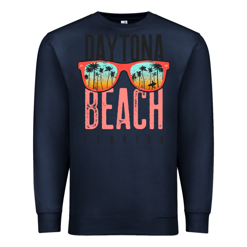 Daytona Beach Shirt Florida Summer Vacation Surfing Daytona Sweatshirt Premium Sweatshirt by linhVisuals | Teevron