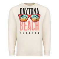 Sandshell daytona beach shirt florida summer vacation surfing daytona sweatshirt Premium Sweatshirt - linhVisuals