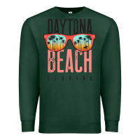 Sports Green daytona beach shirt florida summer vacation surfing daytona sweatshirt Premium Sweatshirt - linhVisuals