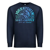 Navy JOHNNYSWIM Müṡïc Cṏǹcert Premium Sweatshirt - linhVisuals