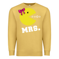 Antique Gold Mrs Pacman Premium Sweatshirt - linhVisuals