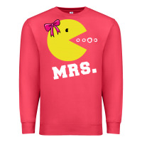 Cardinal Mrs Pacman Premium Sweatshirt - linhVisuals