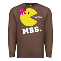 Chestnut Mrs Pacman Premium Sweatshirt - linhVisuals