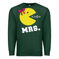 Sports Green Mrs Pacman Premium Sweatshirt - linhVisuals