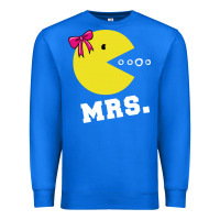 True Royal Mrs Pacman Premium Sweatshirt - linhVisuals