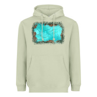 Matcha gemstone leopard background Heavyweight Hoodie - JahusDesignShop