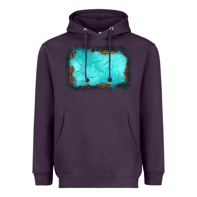Gemstone Leopard Background Heavyweight Hoodie by JahusDesignShop | Teevron