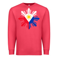 Cardinal philippine flag hoodie pinoy flag filipino shirt pinoy sun Premium Sweatshirt - linhVisuals