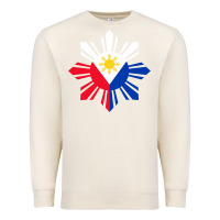 Sandshell philippine flag hoodie pinoy flag filipino shirt pinoy sun Premium Sweatshirt - linhVisuals