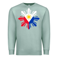 Seafoam philippine flag hoodie pinoy flag filipino shirt pinoy sun Premium Sweatshirt - linhVisuals