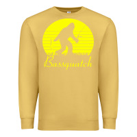 Antique Gold bassquatch bigfoot Premium Sweatshirt - linhVisuals
