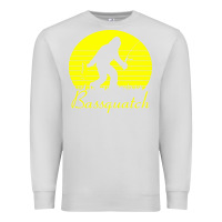 Dove Grey bassquatch bigfoot Premium Sweatshirt - linhVisuals
