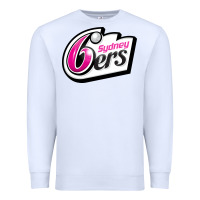 White sydney sixers Premium Sweatshirt - linhVisuals