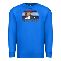 True Royal breckenridge colorado x co flag mountain peak raglan baseball tee Premium Sweatshirt - linhVisuals