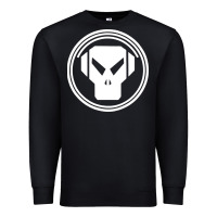 Black metalheadz Premium Sweatshirt - linhVisuals