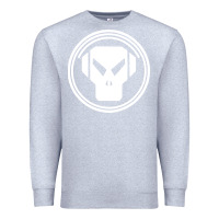 Heather Grey metalheadz Premium Sweatshirt - linhVisuals