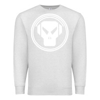 Oatmeal Heather metalheadz Premium Sweatshirt - linhVisuals