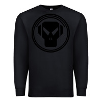 Black metalheadz Premium Sweatshirt - linhVisuals