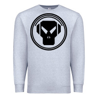 Heather Grey metalheadz Premium Sweatshirt - linhVisuals