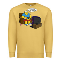 Antique Gold the king of the sports Premium Sweatshirt - linhVisuals