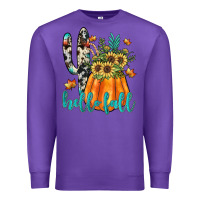 Purple hello fall Premium Sweatshirt - JahusDesignShop