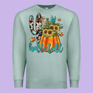 Hello Fall Premium Sweatshirt Designed By Jahusdesignshop