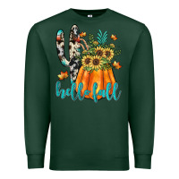 Sports Green hello fall Premium Sweatshirt - JahusDesignShop