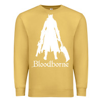 Antique Gold bloodborne zipped Premium Sweatshirt - linhVisuals