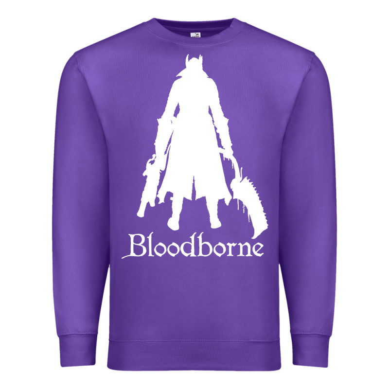 Bloodborne Zipped Premium Sweatshirt by linhVisuals | Teevron