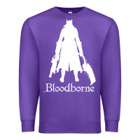 Purple bloodborne zipped Premium Sweatshirt - linhVisuals