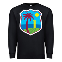 Black west indies cricket Premium Sweatshirt - linhVisuals