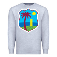 Heather Grey west indies cricket Premium Sweatshirt - linhVisuals