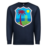 Navy west indies cricket Premium Sweatshirt - linhVisuals