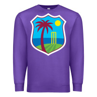 Purple west indies cricket Premium Sweatshirt - linhVisuals
