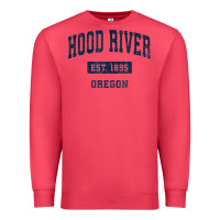 Cardinal hood river oregon or vintage sports established navy design t shirt Premium Sweatshirt - linhVisuals