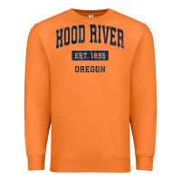 Carrot hood river oregon or vintage sports established navy design t shirt Premium Sweatshirt - linhVisuals