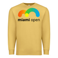 Antique Gold miami open Premium Sweatshirt - linhVisuals