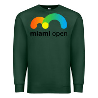 Sports Green miami open Premium Sweatshirt - linhVisuals