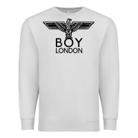 Dove Grey boy london Premium Sweatshirt - linhVisuals