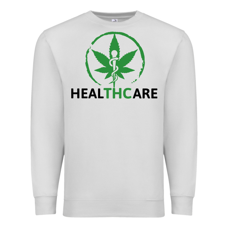 Healthcare Thc Marijuana Cannabis Medical Premium Sweatshirt by linhVisuals | Teevron